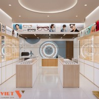 Thiết kế tiệm kính mắt An An hiện đại, tối ưu công năng 